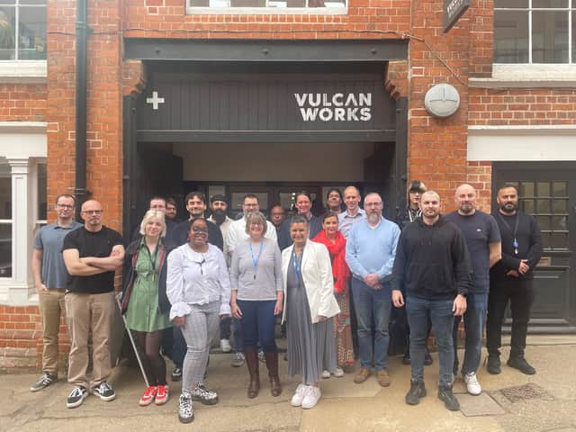 The Gold-Vision team at Vulcan Works