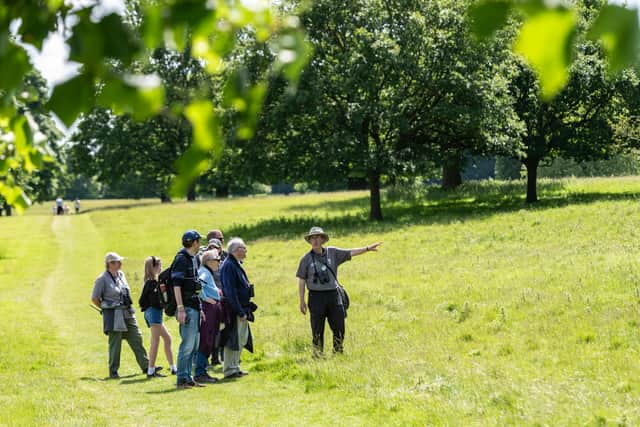 Guided walk through the Studley Royal Deer Park at Fountains Abbey and Studley Royal Water Garden, North Yorkshire