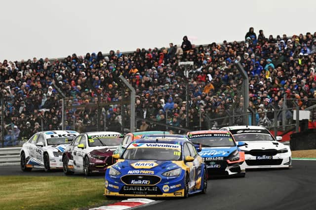 Northampton's NAPA driver Sutton speeds to half-century of BTCC victories
