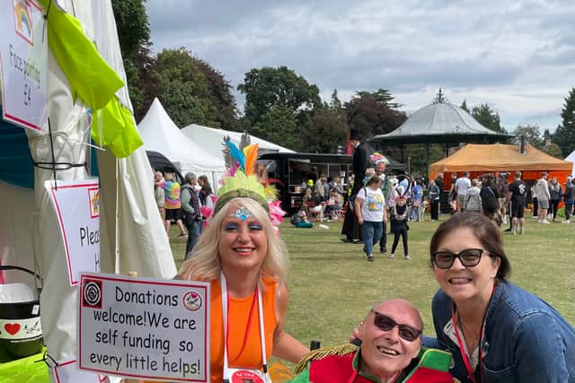 Liz and friends at last year's Rockin' Roadrunner