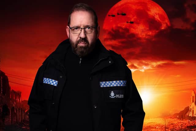 Alfie Moore brings his new show Acopalypse Now to Northampton. Photo by Karla Gowlett