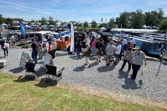 Thousands of people visited the 2026 Crick Boat Show over the weekend many of them obvious boating fans.