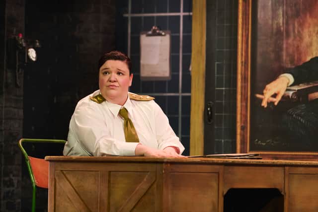 Jamie-Rose Monk as Jonny Bevan. Photo by Matt Crockett