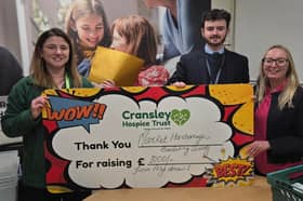 Toby Patterson, Branch Manager with a nominated charity