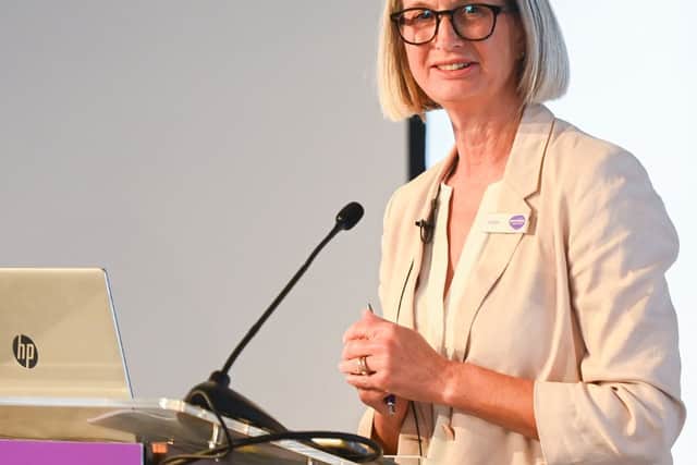 Researchers speak at The Psoriasis Association annual conference, 2025