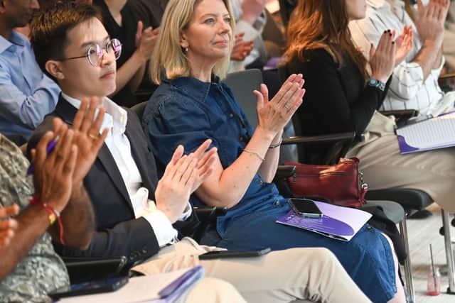 Audience members at The Psoriasis Association annual conference, 2025