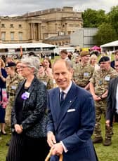 Prince Edward, Duke of Edinburgh at the awards ceremony held in May 2026