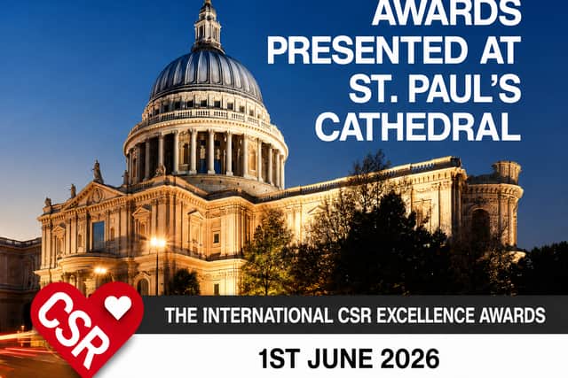 St Paul's Cathedral in London hosted the International Corporate Social Responsibility Awards
