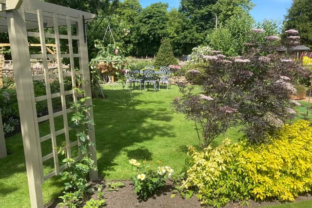 A cottage garden created with love.