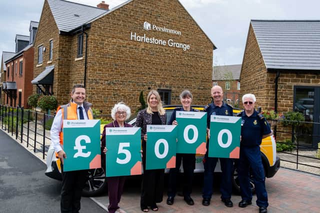 David Ablett - Managing Director Persimmon Homes Midlands, Councillor Fiona Baker - Chairman of West Northamptonshire Council, Claire Dearsley - Sales Director Persimmon Homes Midlands and Volunteers from South Northants Community Responders.