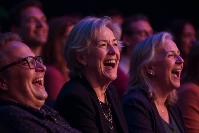 Sarah from Daventry enjoys a night out at Daventry Comedy Club with friends