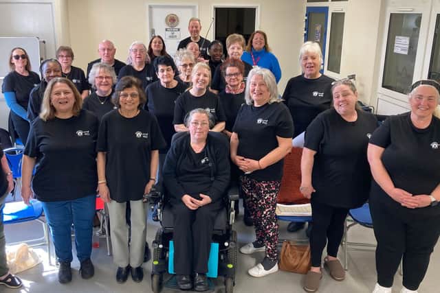 Blackthorn Sings Choir, at Growing Together in partnership with Spring Social Prescribing in Northamptonshire