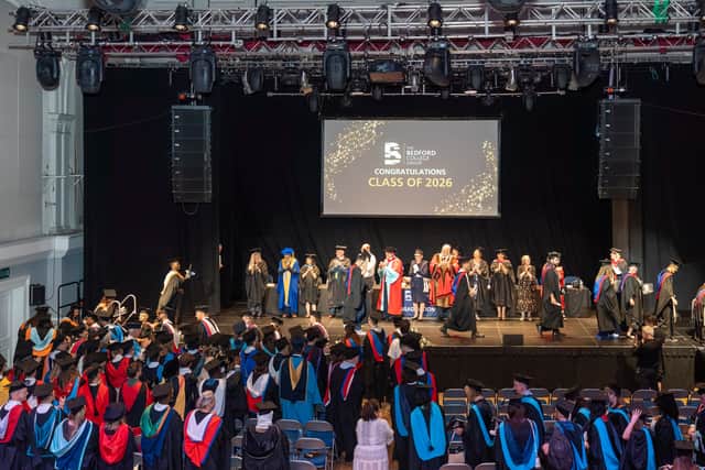 Graduates from across Bedfordshire and Northamptonshire celebrate their achievements at The Bedford College Group's 2026 Higher Skills Graduation Ceremony.