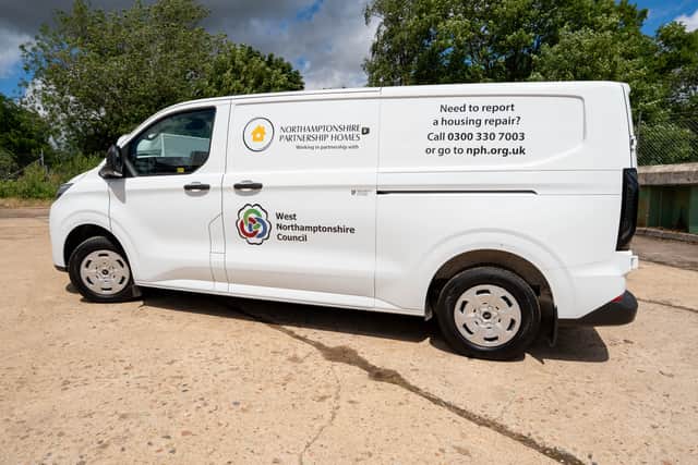 New van signage