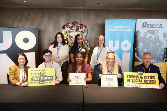 Signing of the Power of Youth Charter at UON.