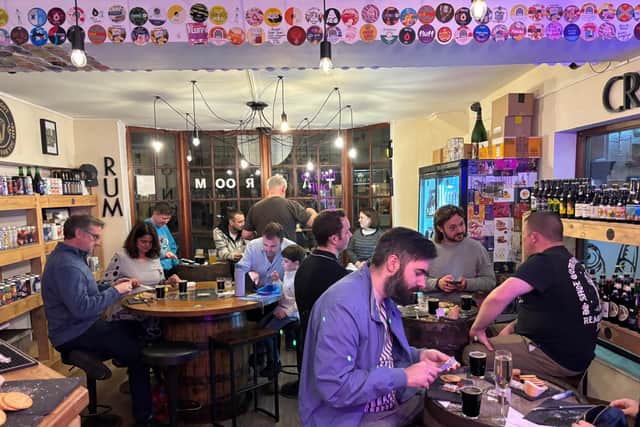 One of the popular Cheese and Beer evenings