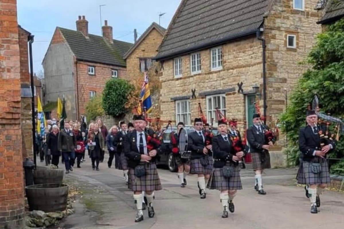 Northampton Pipe Band feiert 40 Jahre Musik