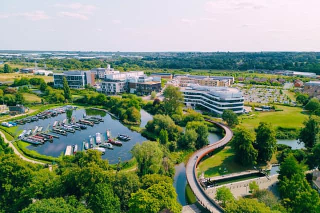 University of Northampton's Waterside Campus.
