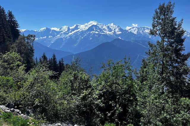 One of the stunning views from Mark's challenge