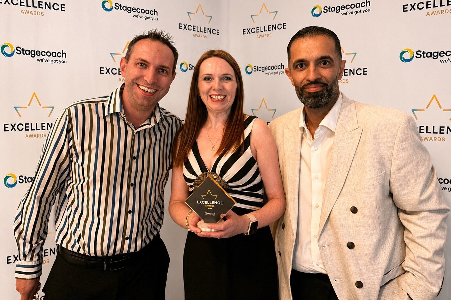 Marketing manager, Elaine, wins it for Northampton bus operator