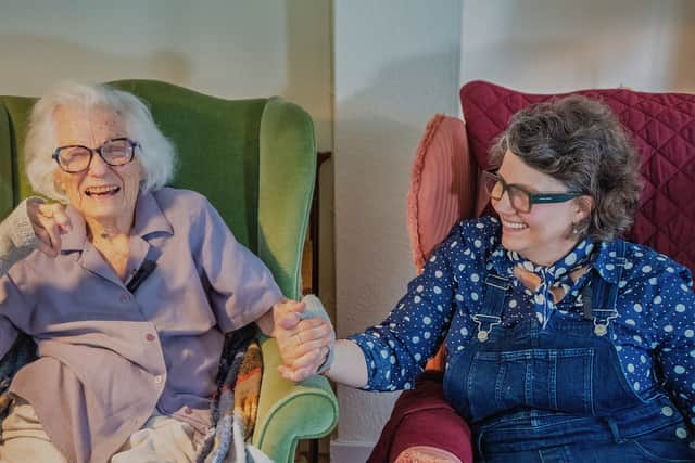 Sheila and daughter Georgina