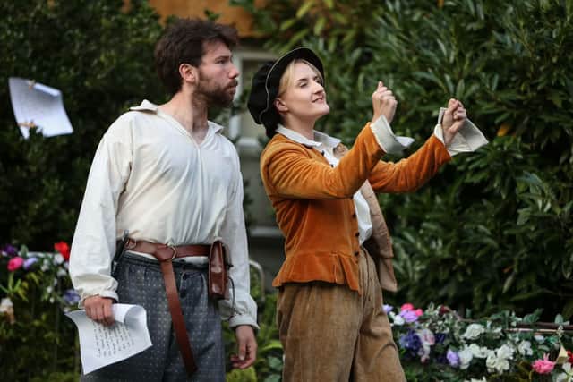 As You Like It will be performed in the open air at Abington Park Museum Courtyard.