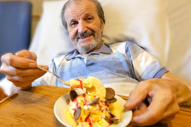 Elm Bank Care Home celebrates National Ice Cream Day.