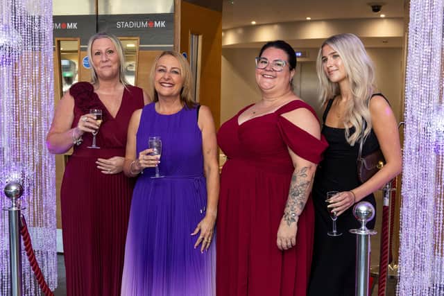 The Purple Pitch PR team at a recent event.