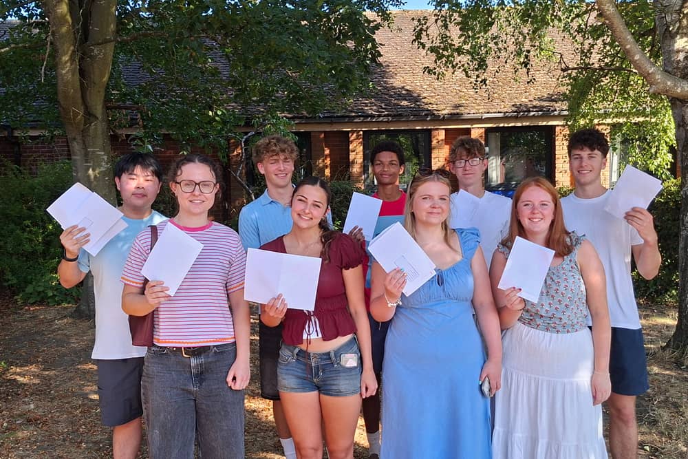 Sponne School Students Celebrate Exam Success