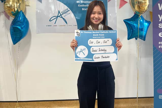 St Thomas Becket Sixth Form student celebrates great B.Tech results
