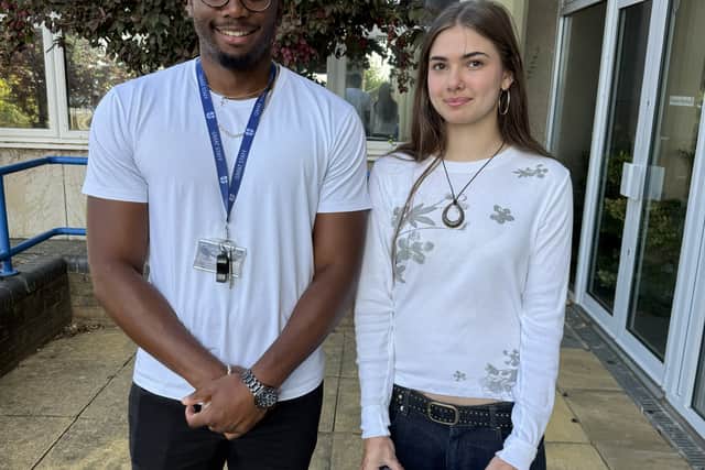 Wrenn and Mr Francis, Head of Year 11