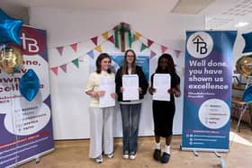 GCSE results day at St Thomas Becket Catholic School