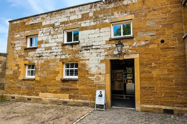 The Shoosmith Gallery is situated in the Stable Block at Delapré Abbey.