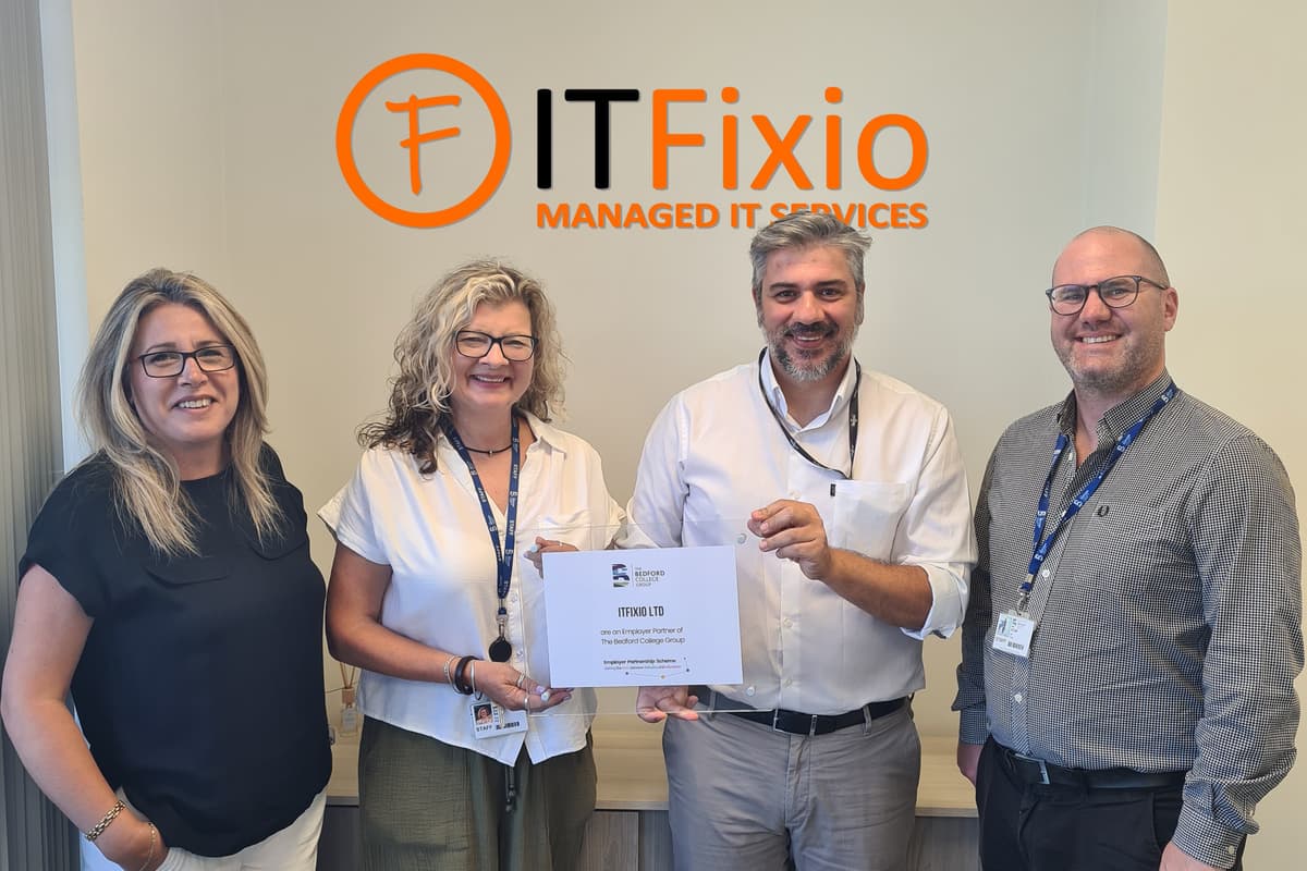 ITFixio kooperiert mit der Bedford College Group, um die nächste ...