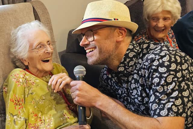 Friendship Day celebrations at Elm Bank Care Home in Kettering