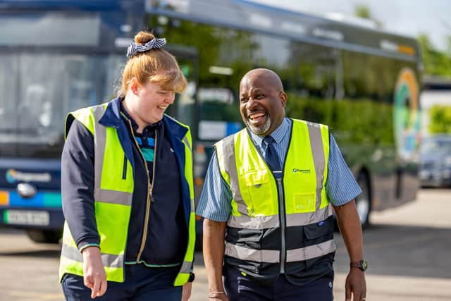 Stagecoach bus drivers