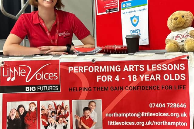 Little Voices Northampton is offering free trial lessons from September. Spaces are limited so early booking is advised.
https://littlevoices.org.uk/northampton

Pictured: Lottie Hanson, Principal