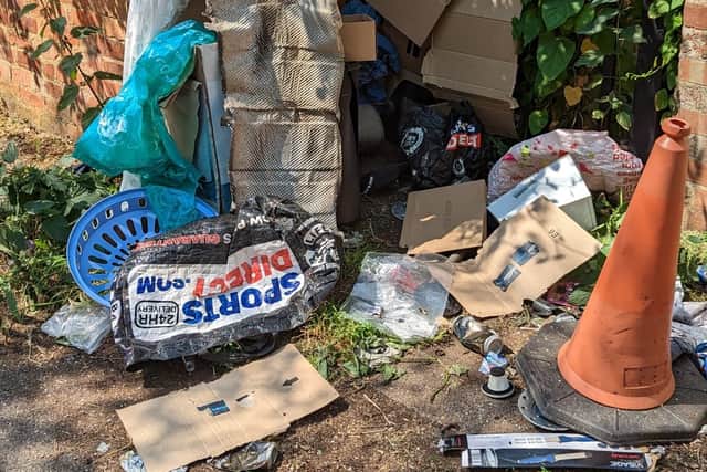 Fly-tipping in Semilong