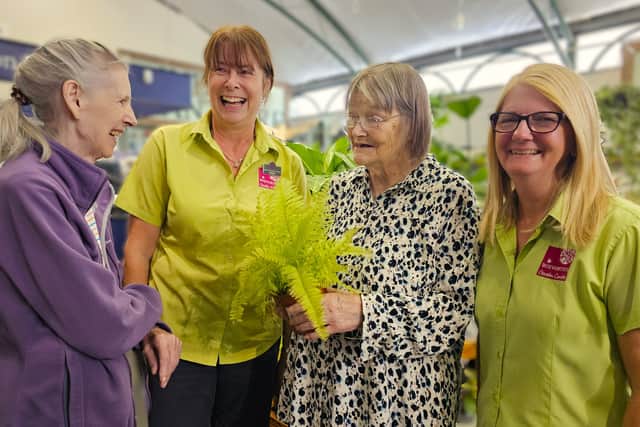 Bosworth's Garden Centre welcome Elm Bank Care Home residents for a lovely afternoon.