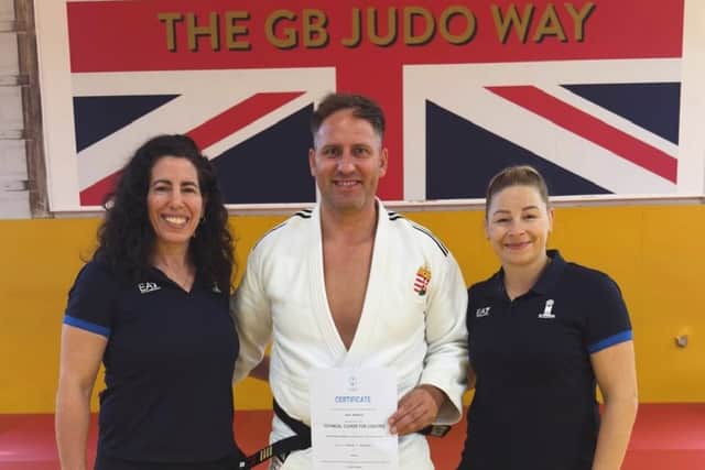 Imi Baricz At The British Judo Centre of Excellence, Receiving His IJF Coaching Certificate