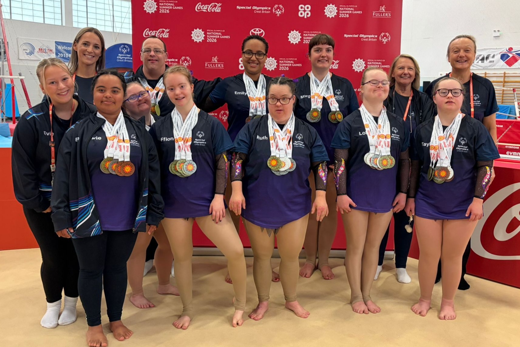 Der Lings Disabilities Gymnastics Club feiert seinen rekordverdächtigen ...