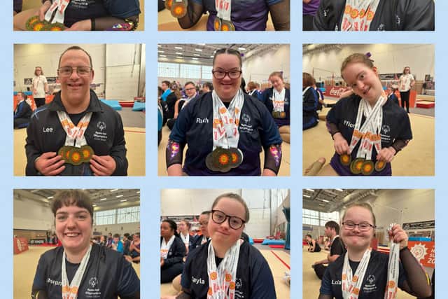 Left to right - Ellie Bea, Emily, Evie - Lee, Ruth, Ffion - Morgan, Tayla, Lola