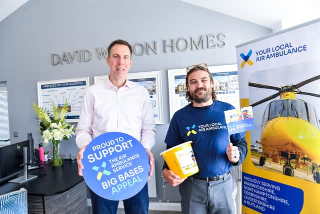Ben Kalus with Andrew from Your Local Air Ambulance