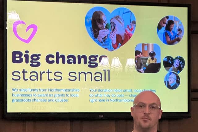 Chair of GIVE Northants at the 2026 Charity launch, Cheyne Walk