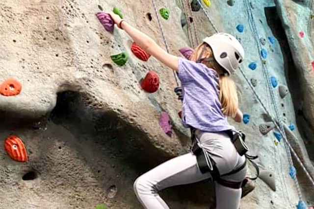 Indoor Rock Climbing at NTGA