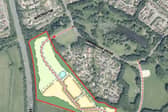Developers Bellway are seeking permission to build 92 homes on land off Milton Ham in West Hunsbury.