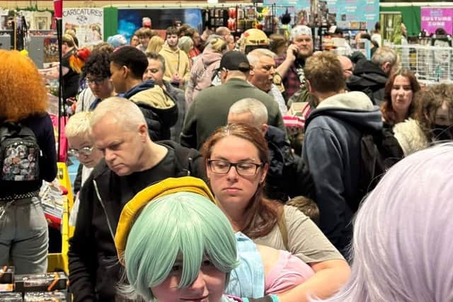 A packed Northampton Comic Con brings together fans of all ages for a day of shopping, cosplay, characters and family entertainment.