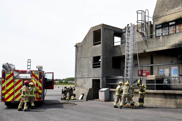 The new firefighters were trained and assessed on operational skills to prepare them for their careers in the Fire Service