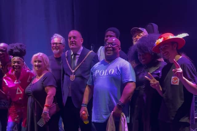 AfroFest performers, Mayor & The Childish!
