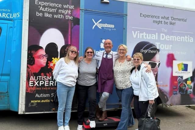 Virtual Dementia Bus Tour for Astley Hall Care Home